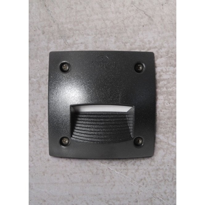 Fumagalli Leti 100 Square Eyelid Grill in Black 