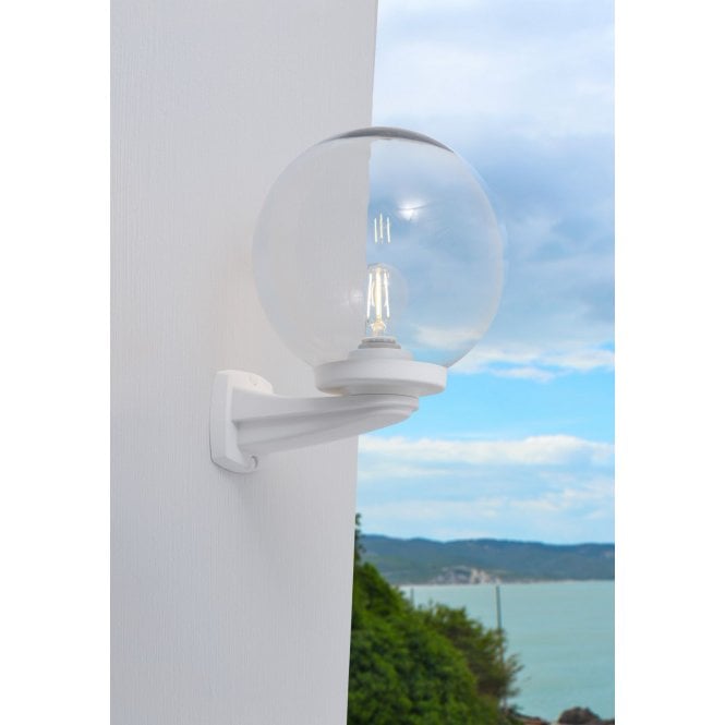 Fumagalli Nardo Clear Globe Wall Light