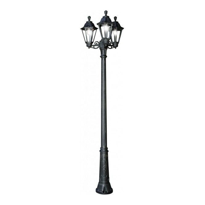 Fumagalli Ricu Bisso Rut 3 Light E27 2500mm Post Light