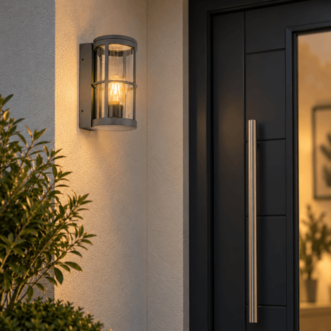 Harrington Anthracite Wall Light