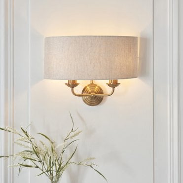Highclere 2 Light Wall Fitting
