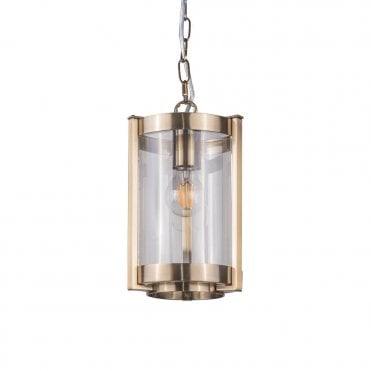 Hudson Single Glass Pendant