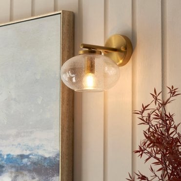 Jacob Brass Wall Light