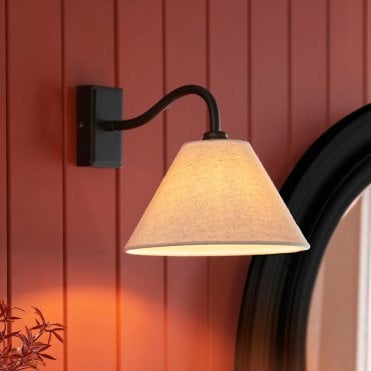 Knole Wall Light C/W Shade