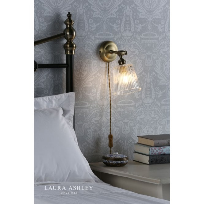 Laura Ashley Callaghan Plugged Wall Light