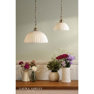 Durford Single Pendant in Antique Brass