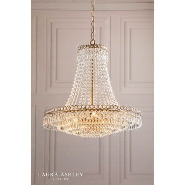 Enid Antique Brass Chandelier