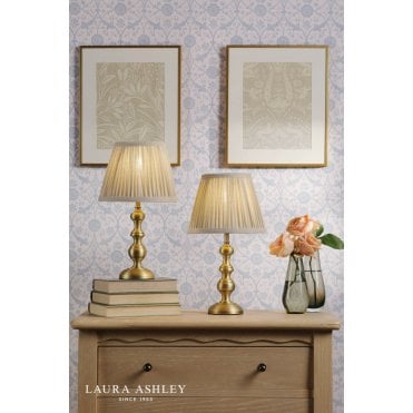 Ezra Twin Pack Table Lamps C/W Shade