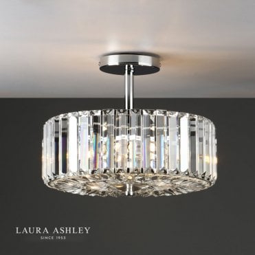 Fernhurst Semi Flush in Polished Chrome