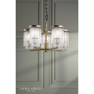Hilcote Antique Brass Ceiling Pendant