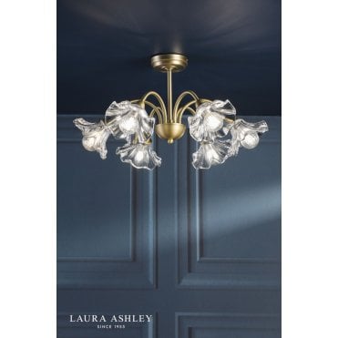 Kerswell 6 Light Semi Flush Fitting