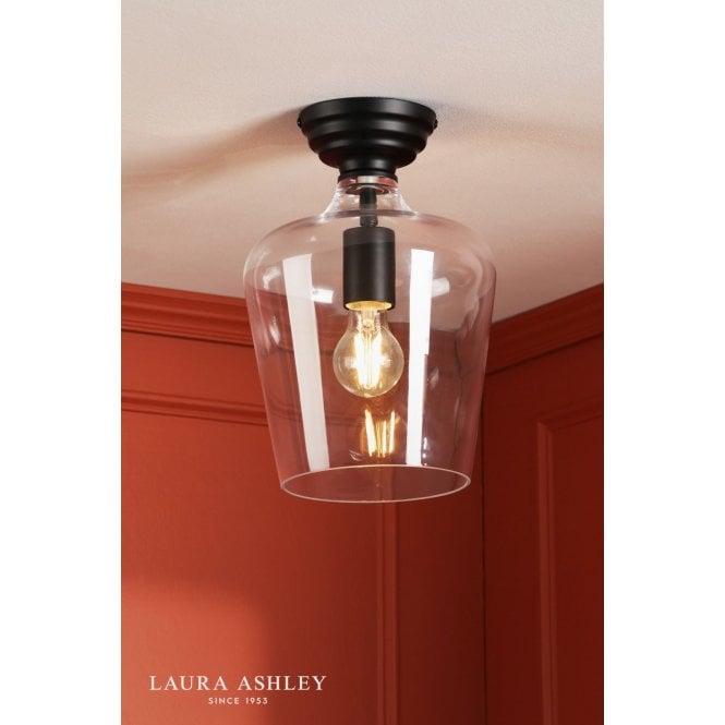 Laura Ashley Ockley Semi Flush Fitting