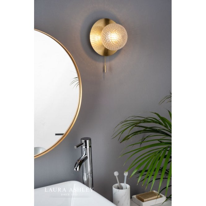Laura Ashley Prague Wall Light IP44