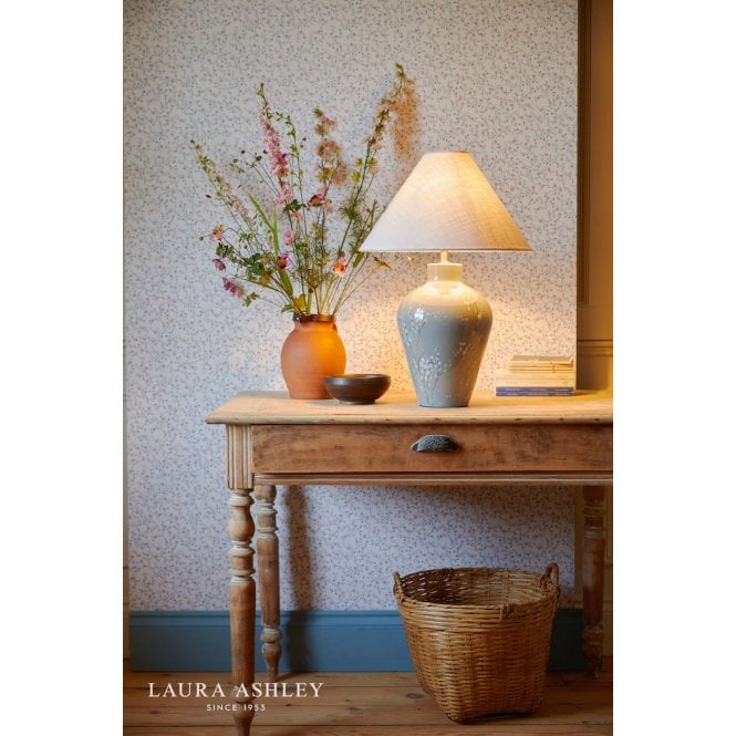 Laura Ashley Pussywillow Table Lamp C/W Shade