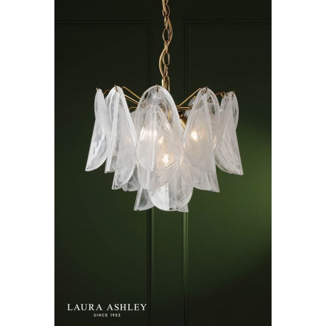Laura Ashley Stannington Antique Brass Ceiling Pendant