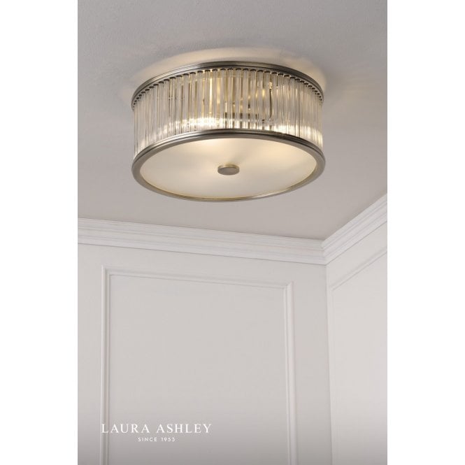 Laura Ashley Sutton 2 Light Flush Fitting