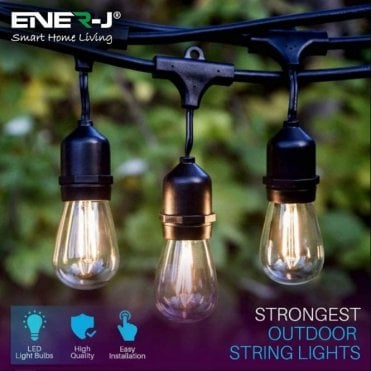 LED Filament String Festoon Lighting Kit 10.2M