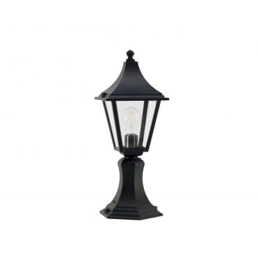 Linek 4 Sided Small E27 Post /Pillar Top Lantern