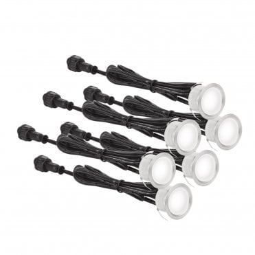 M-Lite IP67 LED Deck Light Kit 6 Pack Kit