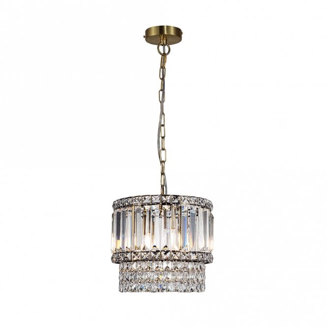 Magnalux Isla 3 Light Crystal Pendant