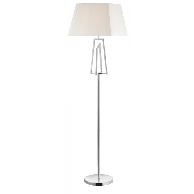 Magnalux Plaza E27 Floor Lamp With Square Shade