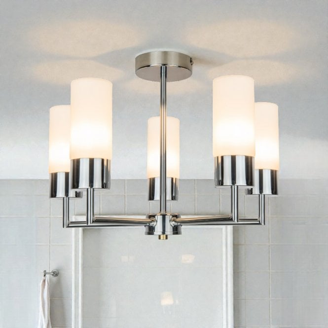 Magnalux Talia 5 Light Semi Flush Fitting