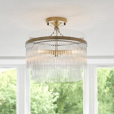 Marietta Semi Flush Fitting