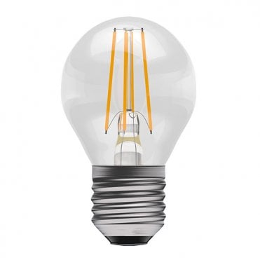 Non Dim - 4W Warm White Filament Round Golfball ES/E27