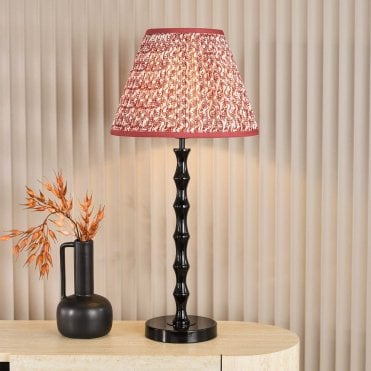 Siyanda Satin Black Table Lamp Base Only