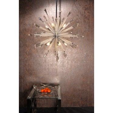 Solaris Large Crystal Pendant