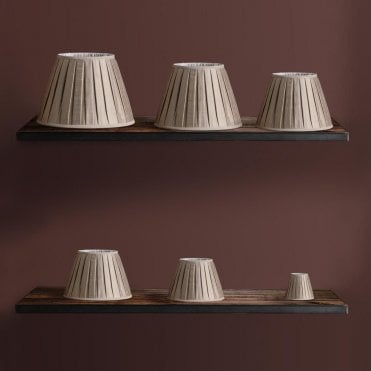 Bespoke Box Pleat Shade