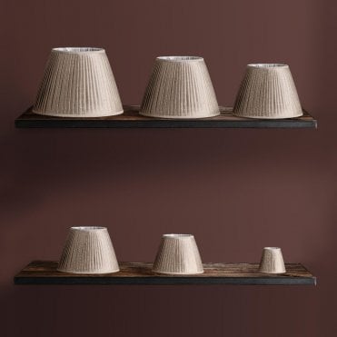 Bespoke Knife Pleat Shade