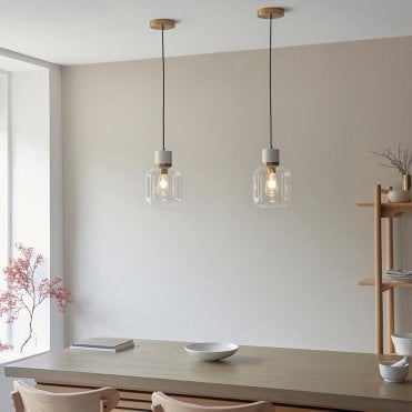 Travi White Volaskas Marble Pendant